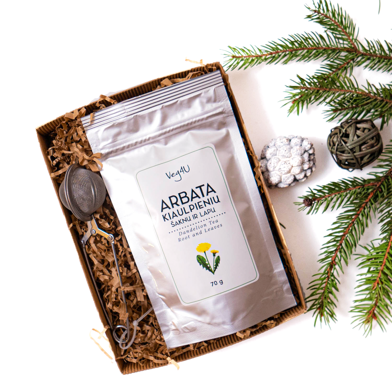 kiaulpieniu arbata su sieteliu2-w Kiaulpienių arbata ir sietelis