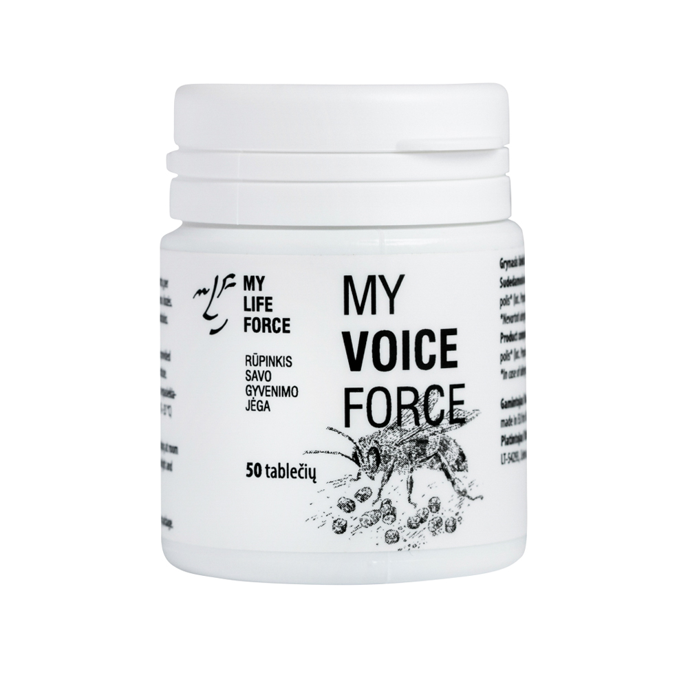 maisto papildas My Voice Force Maisto papildas My Voice Force